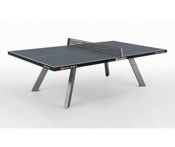 Sponeta S6-80e szürke kültéri pingpongasztal, iskolákba, közterületre