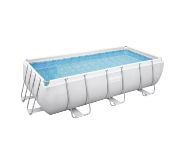 Bestway CAPRI szögletes fémvázas medence szett 404 x 201 x 100 cm