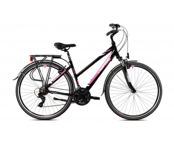 Capriolo Roadster Lady 1.0 női trekking kerékpár 17" Fekete