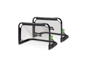 EXIT Pico acél futballkapu 90x60cm (2 db-os készlet) - fekete