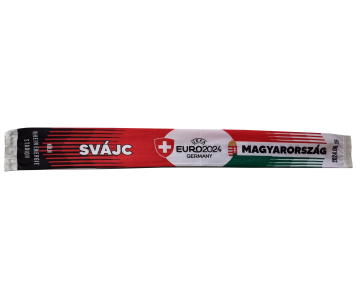    2024 EB szurkolói selyem sál Svájc-Magyarország SZUPER ÁRON