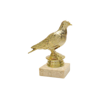 Galamb sportfigura, 9 cm