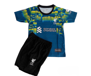 2024-es Liverpool gyerek mezgarnitúra M.Salah felirattal 