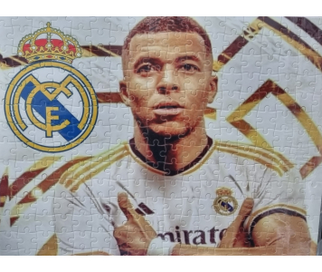 Mbappe Real Madrid puzzle/kirakó 252 db-os