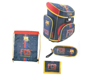 Barcelona anatómiai iskolatáska, hátizsák 4 az 1-ben szett