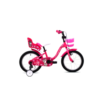 Capriolo Viola 16 unikornisos gyerek kerékpár Pink