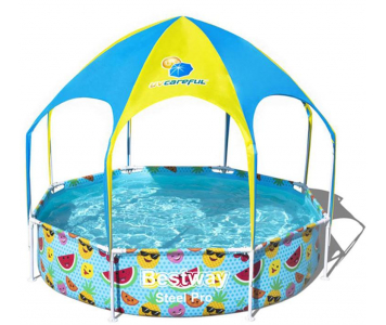 Bestway medence sátortetővel 244x51 cm (56432)
