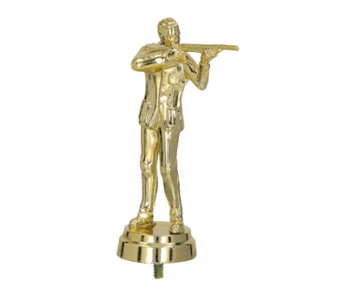 Lövész sportfigura, 14 cm