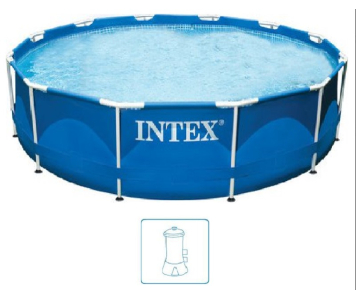 INTEX Metal Frame Medence szett, 366 x 76 cm 28212NP