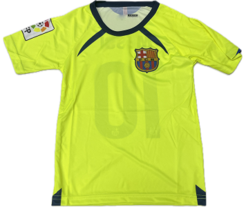 RETRO Messi Barcelona gyerek szurkolói mezgarnitúra