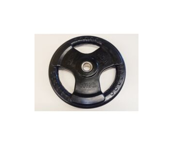       Súlytárcsa, 31 mm, gumírozott, 10 kg 