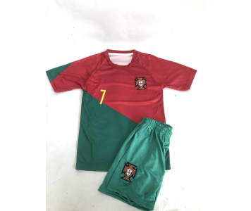   Portugál válogatott 2022-es hazai Ronaldo mezgarnitúra