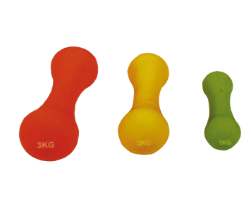 Körteformájú neoprén súlyzó 2 x 4 kg