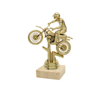 Motocross sportfigura, 10 cm