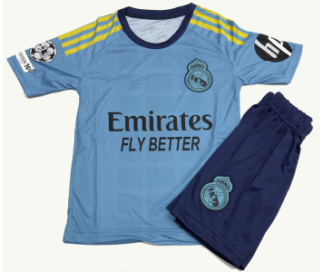 Real Madrid 2026-es kapus mezgarnitúra Courtois felirattal - Kék