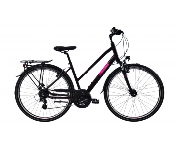 Victoria Trekking 2.7 női trekking kerékpár Mattpadlizsán 51 cm
