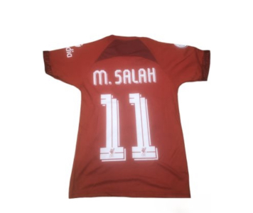 2023/24 Liverpool hazai gyerek mezgarnitúra M.Salah felirattal ÚJ - 110cm és 165cm