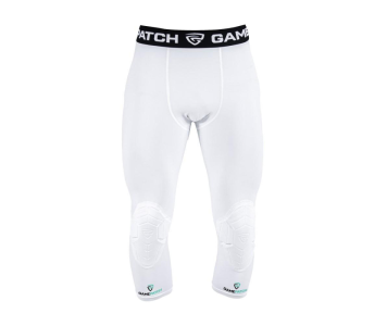 Gamepatch térdvédős háromnegyedes leggings Fehér
