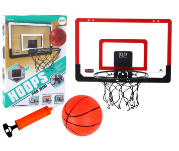 Kosárlabda palánk, elektronikus kosár, pontszámláló, hangos