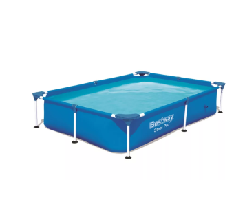 Bestway Andaman LITE szögletes fémvázas medence 221 x 150 x 43 cm