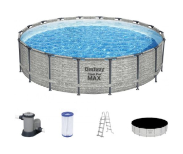 BESTWAY Steel Pro Max Fémvázas medence szett, 549 x 122 cm 5618Y
