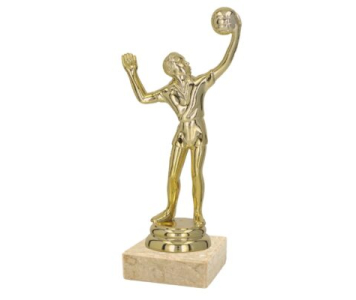 Röplabda, női - férfi sportfigura, 15 cm