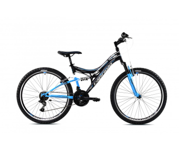 Capriolo CTX 260 26" összteleszkópos kerékpár Fekete-Kék