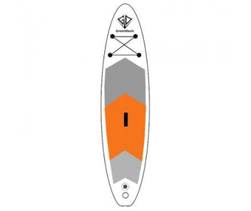 SUP deszka, 305x76x15cm, 1 rétegű, GreenDuck 