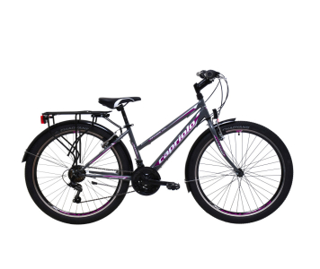 Capriolo Passion Lady 26" női MTB kerékpár 17" Grafit-Lila