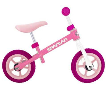 Tanuló kerékpár Pink SPARTAN RUNNING BIKE