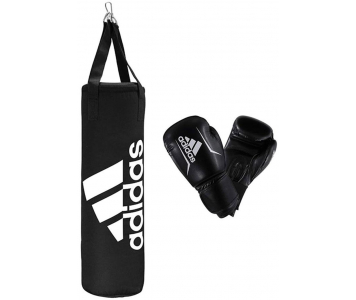 ADIDAS GYEREK BOKSZKÉSZLET - FEKETE/FEHÉR