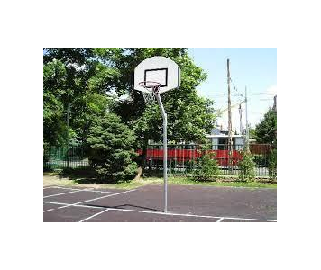 Kültéri streetball szett, 60x90 horganyzott