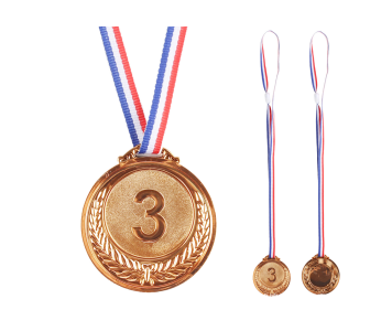 Bronzérem harnmadik helyezettnek   Díj Trófea Cink 6,5 cm