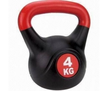Füles súlyzó -Kettle Bell, műanyag, 2 kg