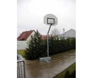 Streetball állvány, ellensúlyos porfestett